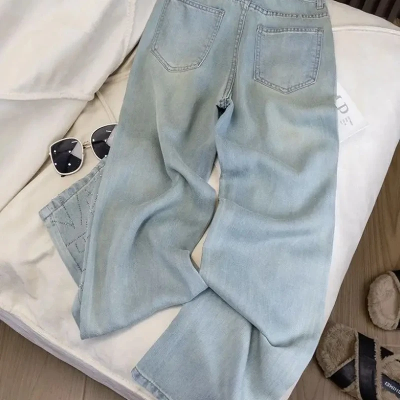 With Holes Denim Pants for Women Loosefit Woman Jeans Korean Popular Clothes Pant Size X Larg Vibrant Stylish Baggy Emo Trousers
With Holes Denim Pants for Women Loosefit Woman Jeans Korean Popular Clothes Pant Size X Larg Vibrant Stylish Baggy Emo Trousers