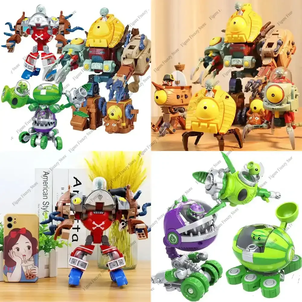Special Offer Plants vs. Zombies Boss Robot Melon-pult Chomper Action Figure Mol Set PVC Deformation Doll Toys for Kids Gift
Special Offer Plants vs. Zombies Boss Robot Melon-pult Chomper Action Figure Mol Set PVC Deformation Doll Toys for Kids Gift