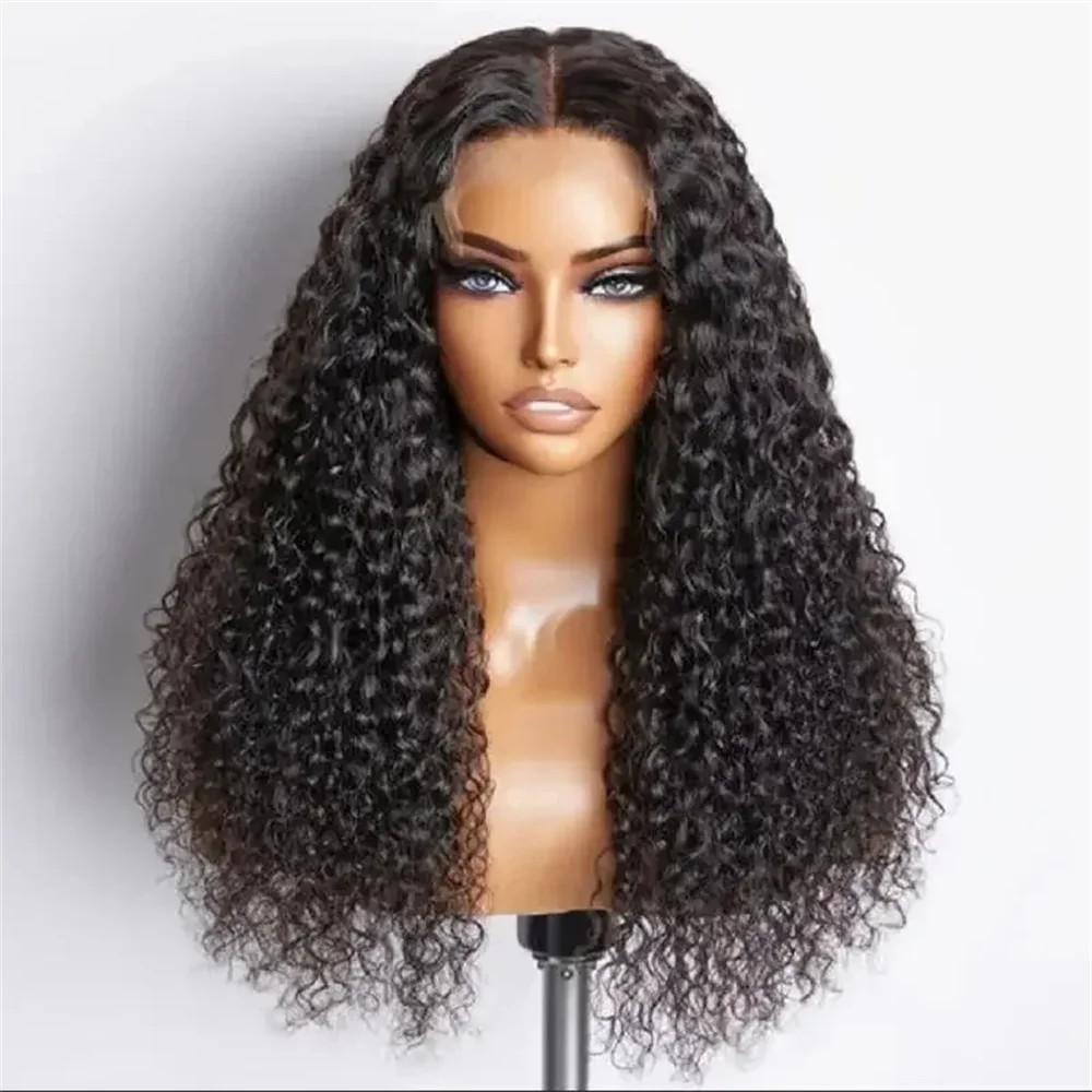 Natural Black Glueless Soft 26Inch Long Kinky Curly Lace Front Wig For Women With Baby Hair Synthetic Preplucked Glueless Daily
Natural Black Glueless Soft 26Inch Long Kinky Curly Lace Front Wig For Women With Baby Hair Synthetic Preplucked Glueless Daily