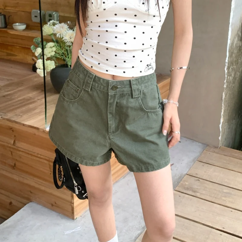 Grey High Waist Wide Leg Denim Shorts 2026 Summer Casual Loose Vintage 100% Cotton Short Jeans Feminino
Grey High Waist Wide Leg Denim Shorts 2026 Summer Casual Loose Vintage 100% Cotton Short Jeans Feminino
