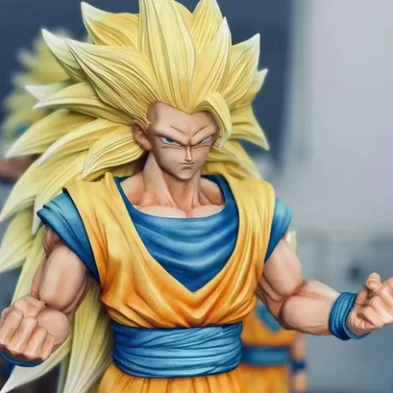 35cm Dragon Ball Z Super Saiyan 3 SSJ3 Goku 2.0 Action Figure LED Light Base Majin Buu Saga Anime PVC Collectible Model Toy Gift
35cm Dragon Ball Z Super Saiyan 3 SSJ3 Goku 2.0 Action Figure LED Light Base Majin Buu Saga Anime PVC Collectible Model Toy Gift