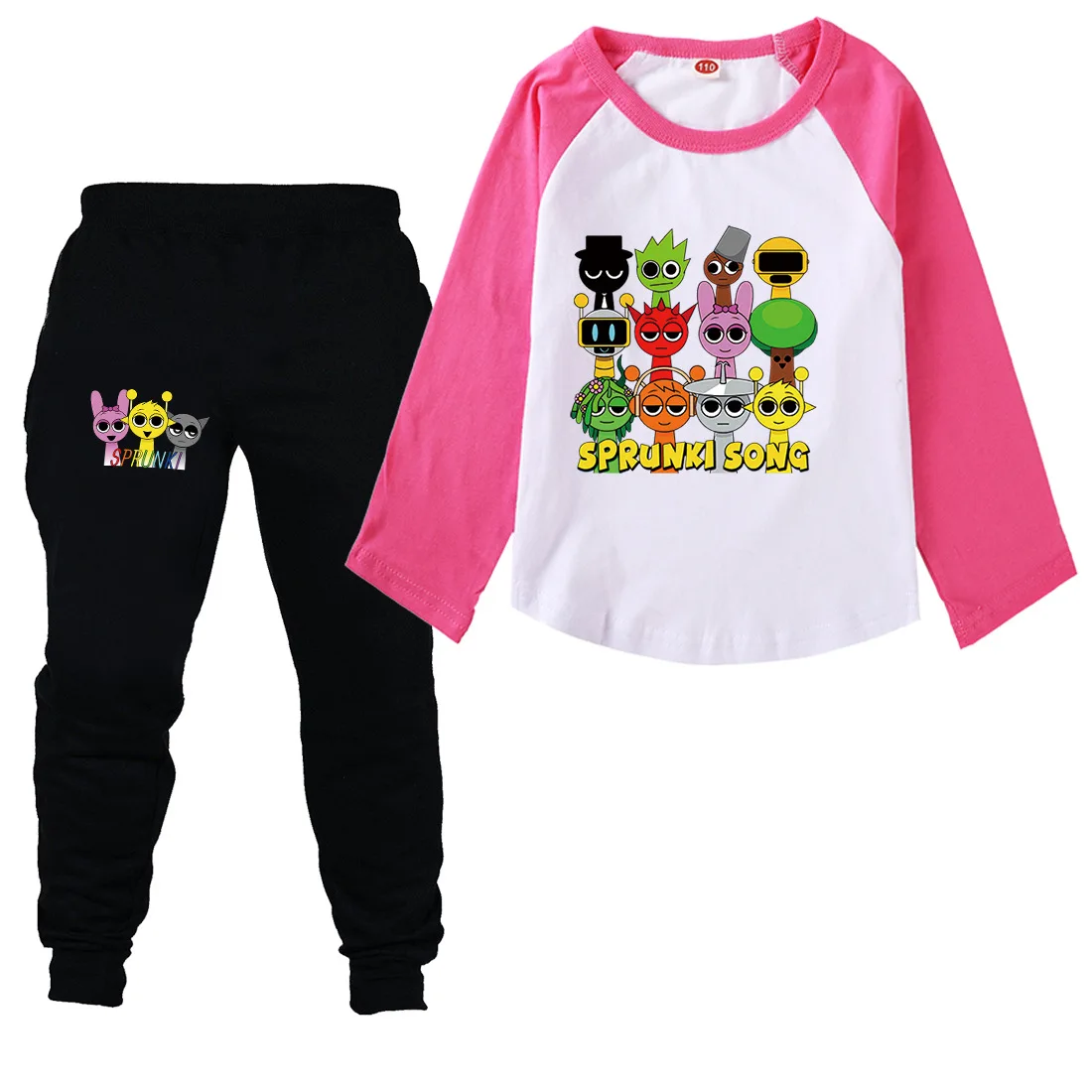 Sprunki Incredibox Print TShirt Kids Sprunky Clothes Baby Girls Long Sleeve Tops Denim Pants 2pcs Sets Children Leisure Clothing
Sprunki Incredibox Print TShirt Kids Sprunky Clothes Baby Girls Long Sleeve Tops Denim Pants 2pcs Sets Children Leisure Clothing