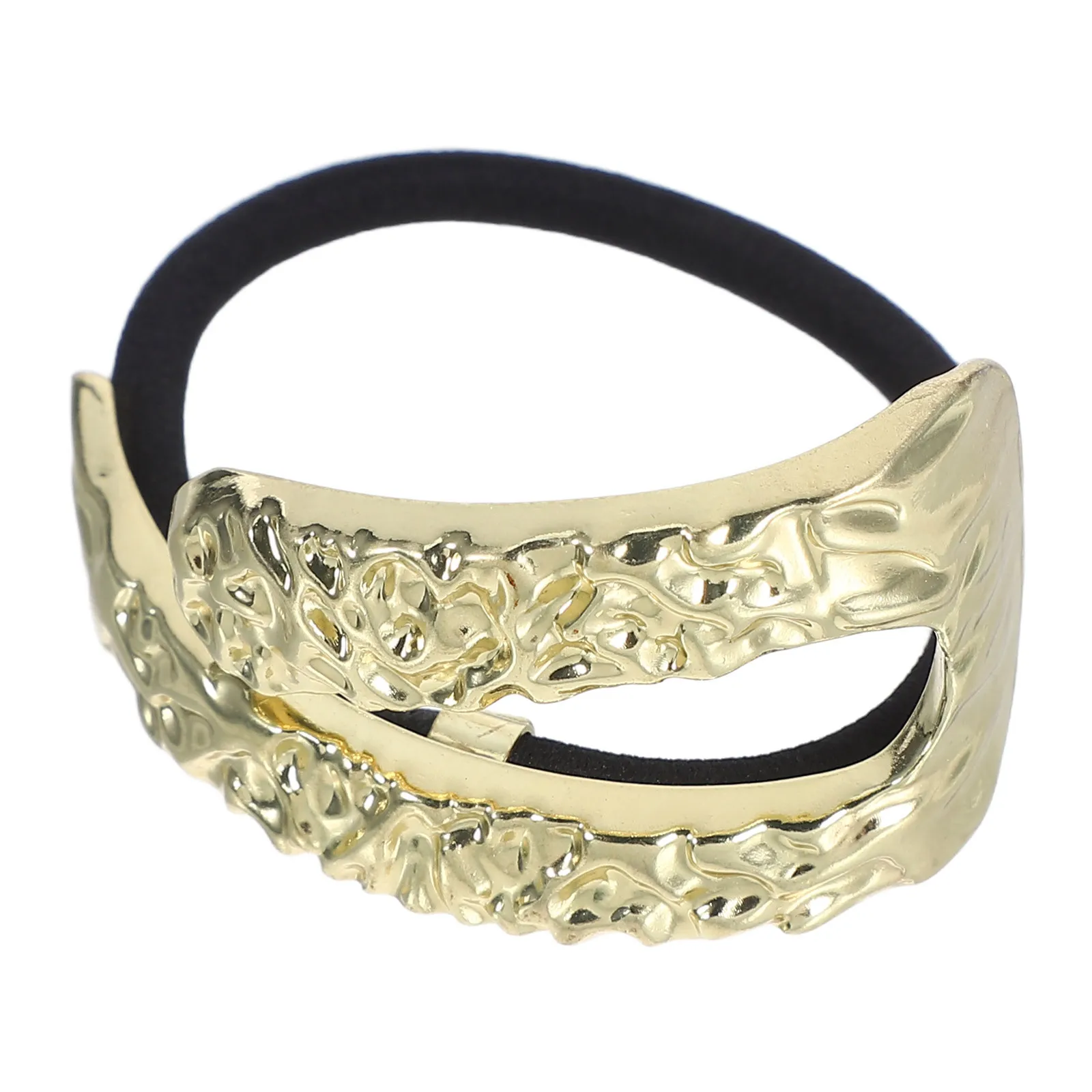 Metal Elastic Hair Tie Unique Geometric Style Hollow Design Ponytail Holder for Thick Hair Fashion Accessory Ponytail Ties
Metal Elastic Hair Tie Unique Geometric Style Hollow Design Ponytail Holder for Thick Hair Fashion Accessory Ponytail Ties