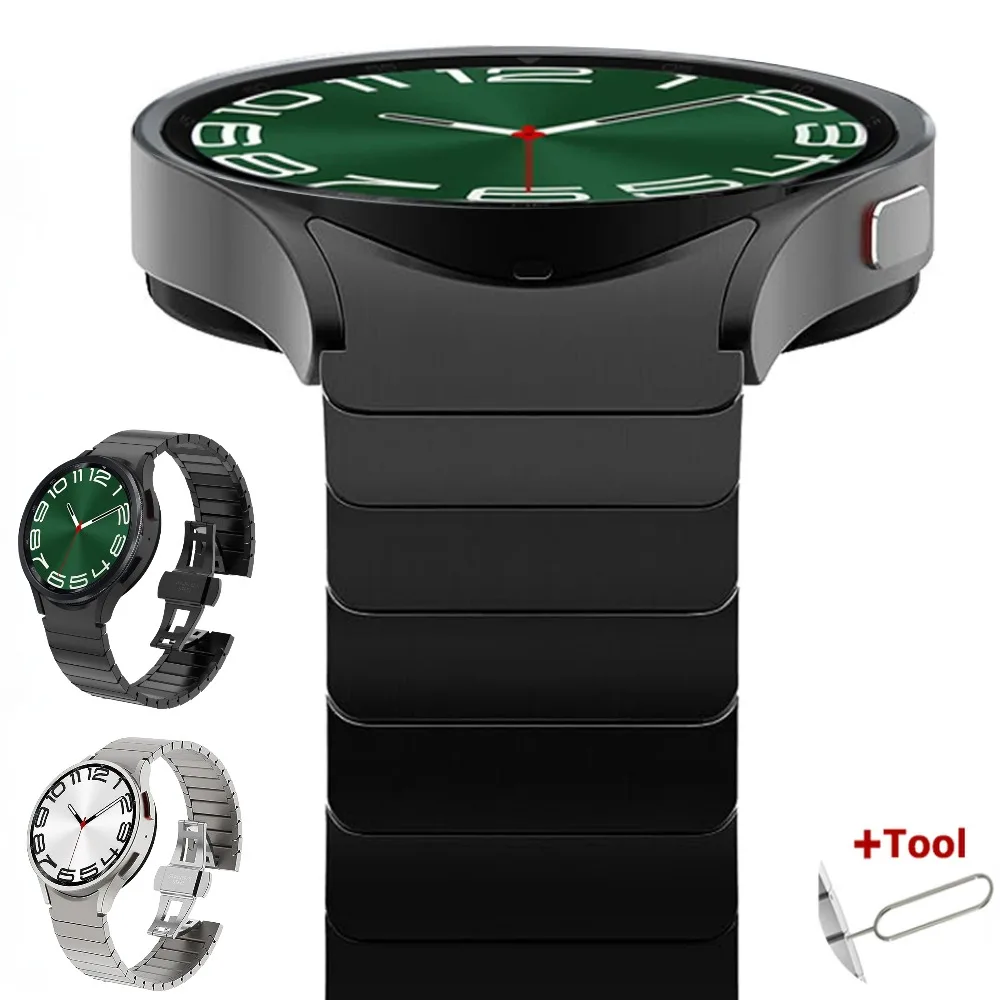 Ремешок из нержавеющей стали для Samsung Galaxy Watch 7 6 5 4 44 мм 40 мм/6 Classic 47 мм 43 мм Металлический браслет Galaxy Watch 5 Pro Ремешок 45 мм
Ремешок из нержавеющей стали для Samsung Galaxy Watch 7 6 5 4 44 мм 40 мм/6 Classic 47 мм 43 мм Металлический браслет Galaxy Watch 5 Pro Ремешок 45 мм