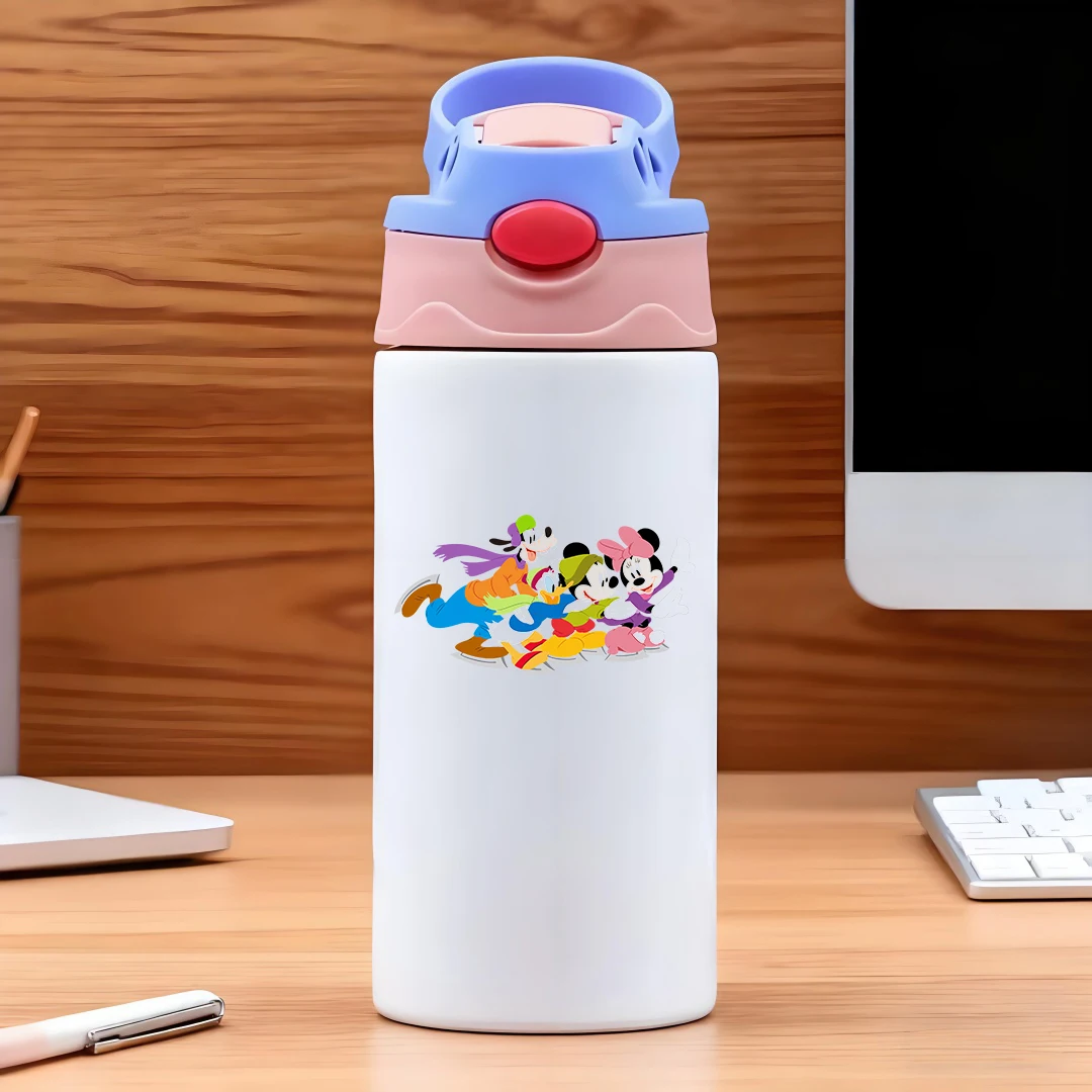 Disney character ice skating scene vacuum cup 304 stainless steel cartoon straw cup children's water cup New Year gift
Disney character ice skating scene vacuum cup 304 stainless steel cartoon straw cup children's water cup New Year gift