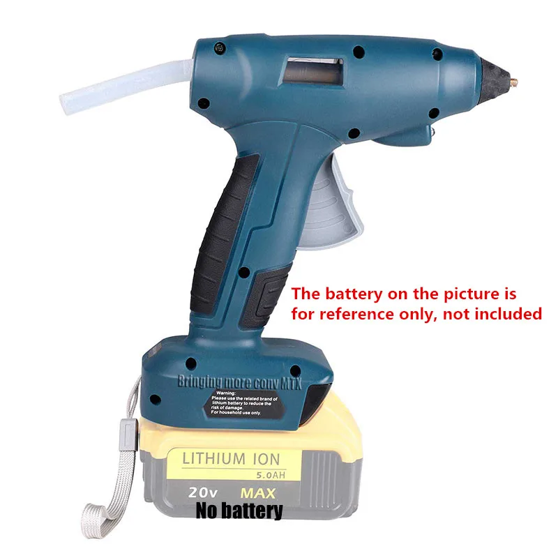 For Dewalt DCB180 DCB181 DCB182 DCB183 DCB203 DCB200 DCB205 Li-ion Battery Cordless Hot Glue Gun use 11mm Glue Sticks DIY Repair
For Dewalt DCB180 DCB181 DCB182 DCB183 DCB203 DCB200 DCB205 Li-ion Battery Cordless Hot Glue Gun use 11mm Glue Sticks DIY Repair
