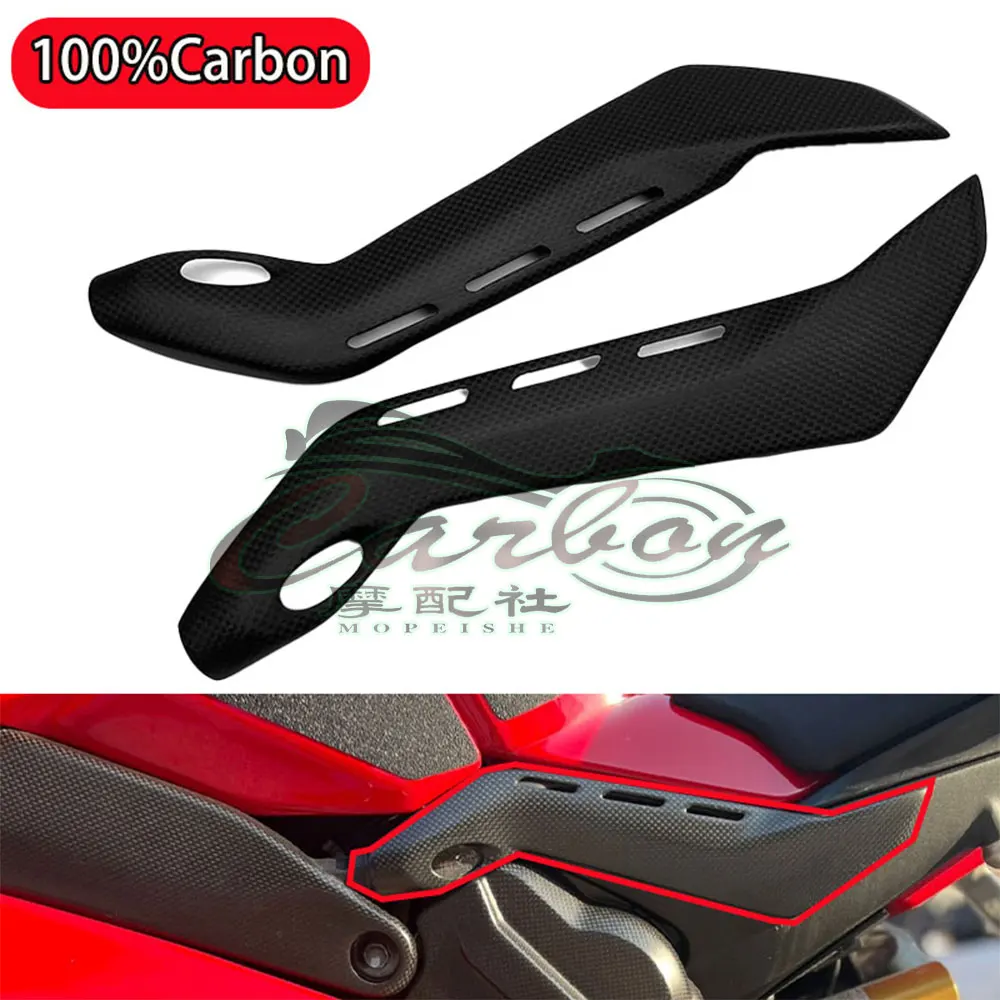 V4 2018-2022 Motorcycle Carbon Fiber Rear Seat Side Panel Protector Cover For DUCATI PANIGALE V4 V4S V4R Accessories Fairing Kit
V4 2018-2022 Motorcycle Carbon Fiber Rear Seat Side Panel Protector Cover For DUCATI PANIGALE V4 V4S V4R Accessories Fairing Kit