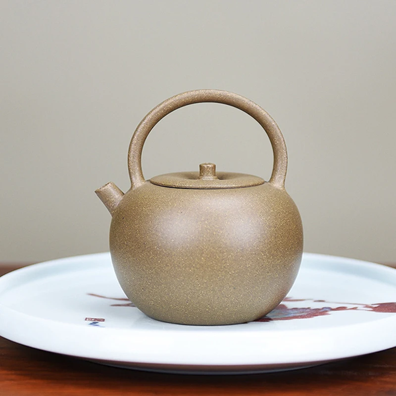 Handmade Taibai Tig Pot, Huanglongshan Original Mine, Qingduan, Yi Purple Clay Teapot, And Tea Set
Handmade Taibai Tig Pot, Huanglongshan Original Mine, Qingduan, Yi Purple Clay Teapot, And Tea Set