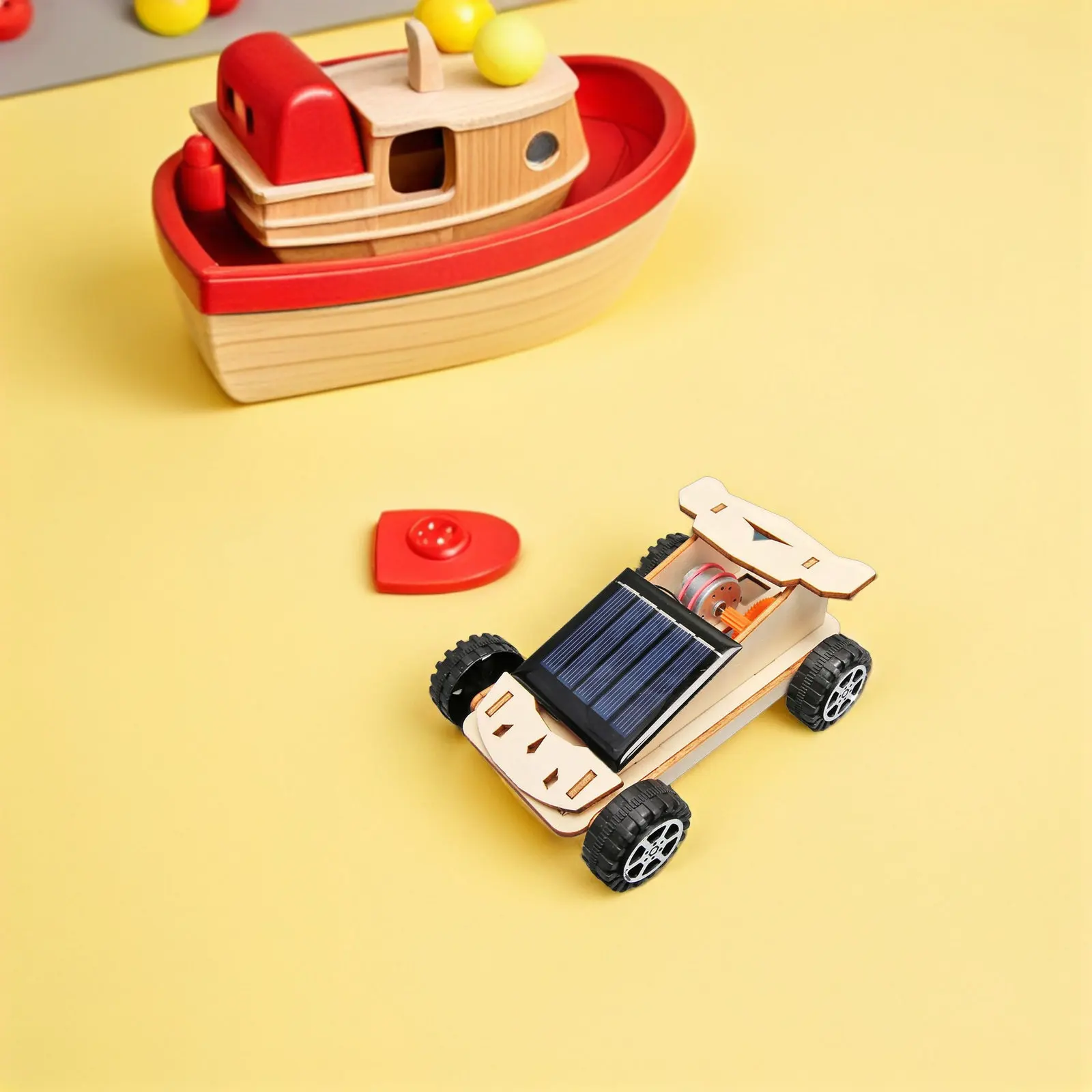 3Sets Solar Car Experiment DIY Solar-Powered Car Assembly Kit for Elementary Science Projects Hands-on Learning Stem Activity
3Sets Solar Car Experiment DIY Solar-Powered Car Assembly Kit for Elementary Science Projects Hands-on Learning Stem Activity