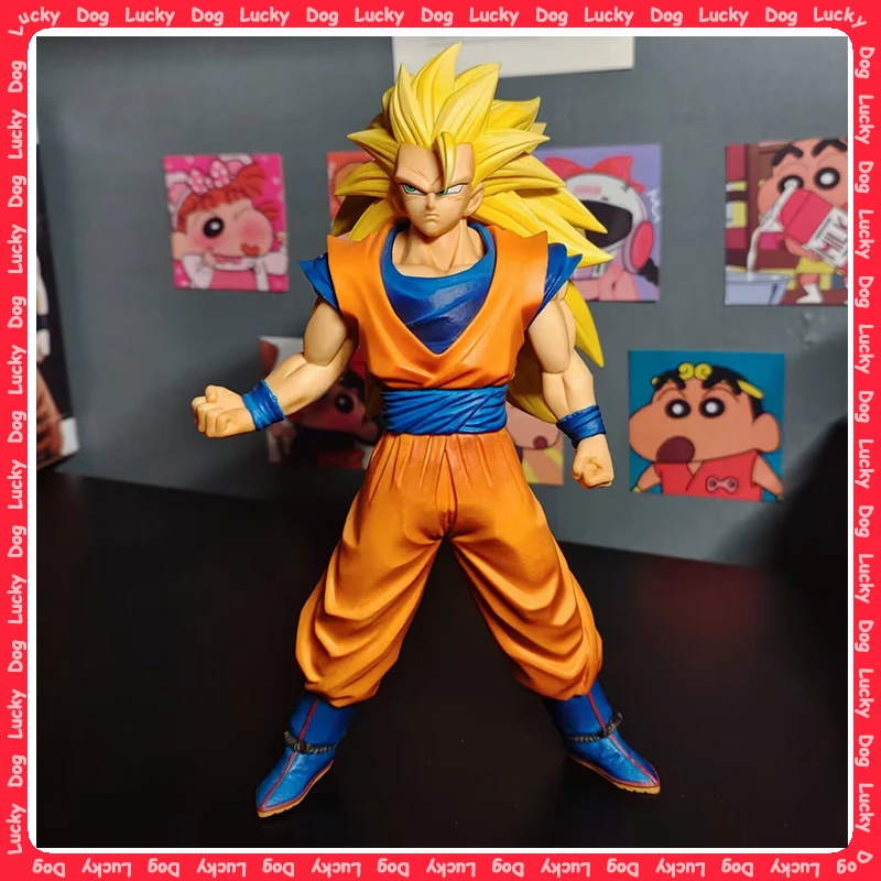 28cm Anime Dragon Ball Handmade Doll Sun Wukong Super Saiyan 3 Model Play Doll Ornament Model Ornament Birthday Gift Toy
28cm Anime Dragon Ball Handmade Doll Sun Wukong Super Saiyan 3 Model Play Doll Ornament Model Ornament Birthday Gift Toy