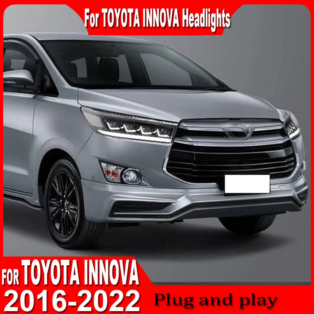 for Toyota INNOVA 2016 2017 2018 2019 2020 2021 2022 LED Daytime Running Lights Running Streamer Turn Signal LED Headlights
for Toyota INNOVA 2016 2017 2018 2019 2020 2021 2022 LED Daytime Running Lights Running Streamer Turn Signal LED Headlights