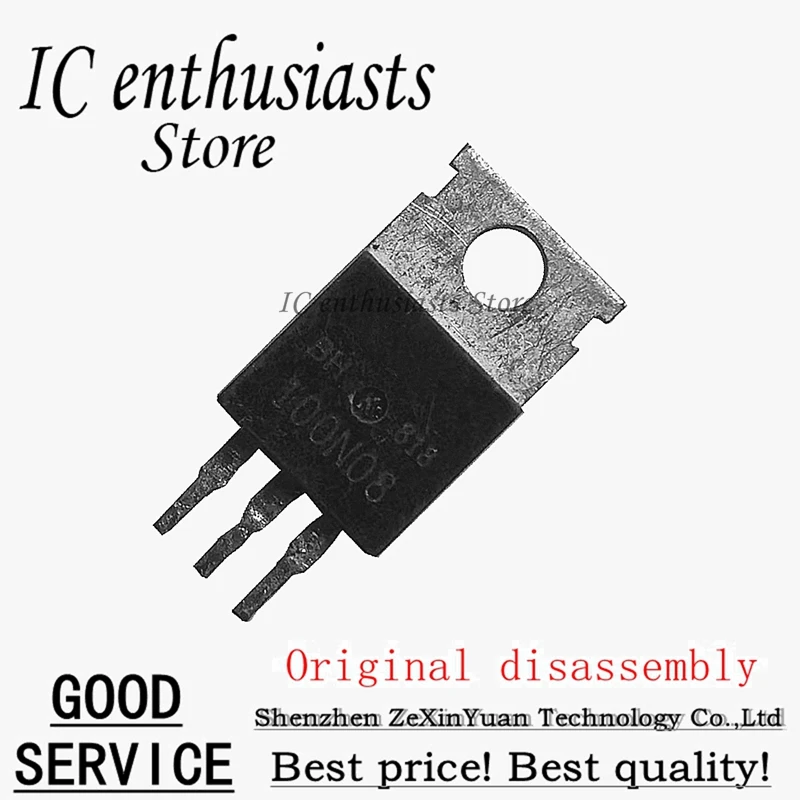 10PCS BH100N08 100N08 100A 80V TO-220 Original disassembly 
10PCS BH100N08 100N08 100A 80V TO-220 Original disassembly
