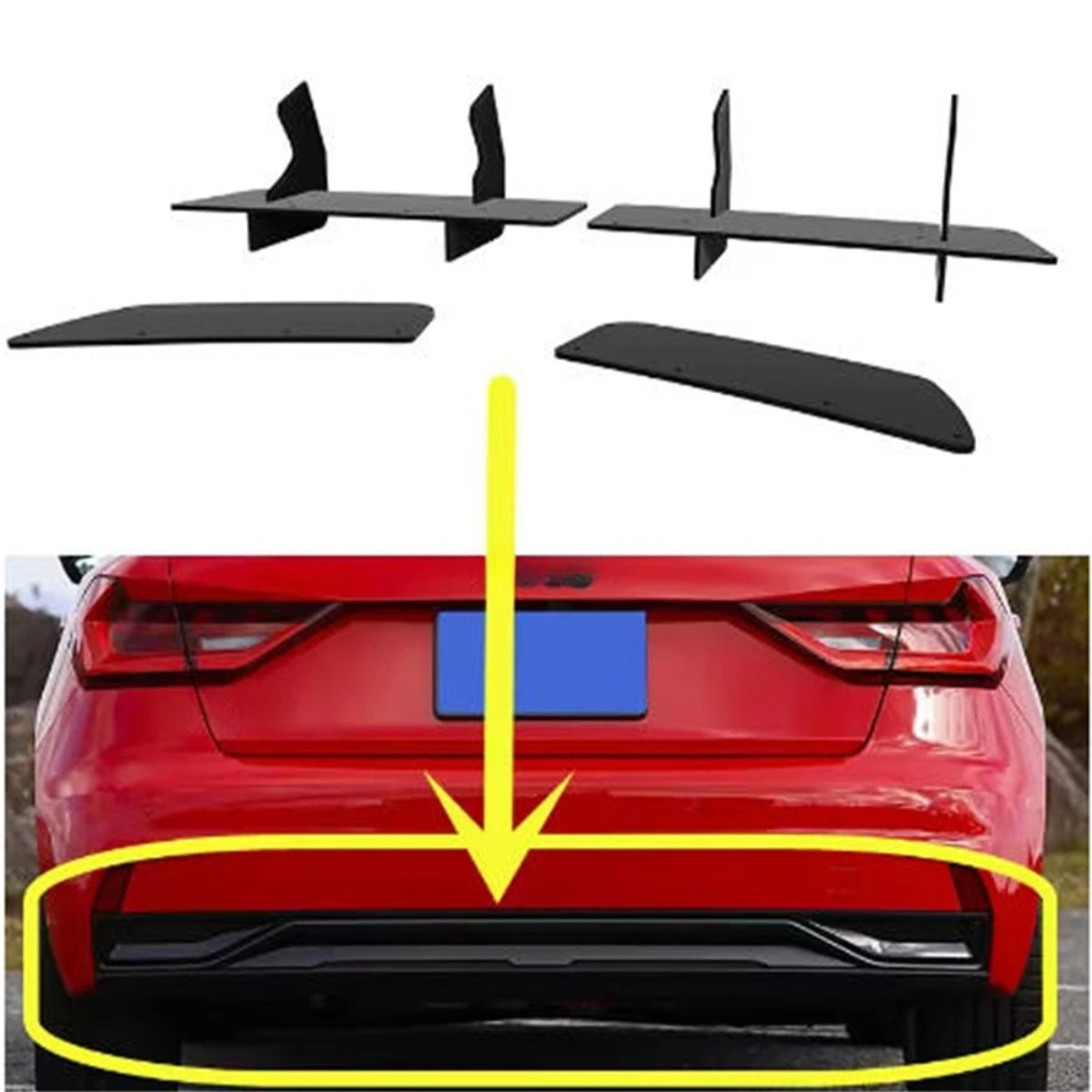 For Audi A1 2019-2022 Japanese Edition Car Rear Bumper Spoiler Lip Diffuser Modification Part Bumper Guard Cover Car Accessories
For Audi A1 2019-2022 Japanese Edition Car Rear Bumper Spoiler Lip Diffuser Modification Part Bumper Guard Cover Car Accessories