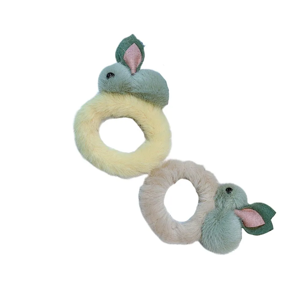 2Pcs Unique Rabbit Hair Ropes Premium Material Ponytail Holders for Any Occasion Women Gift Idea Rabbit Hair Ring
2Pcs Unique Rabbit Hair Ropes Premium Material Ponytail Holders for Any Occasion Women Gift Idea Rabbit Hair Ring