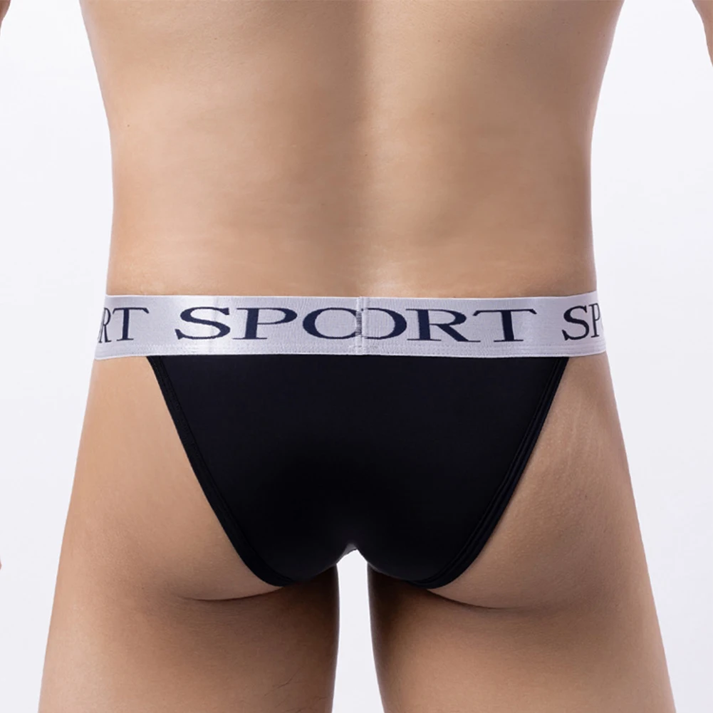 Sexy Ice Silk Briefs Trunks Wide Elastic Letter Soft Sheer Shorts Bulge Pouch Briefs Underwear Pump Man Underpants For Men
Sexy Ice Silk Briefs Trunks Wide Elastic Letter Soft Sheer Shorts Bulge Pouch Briefs Underwear Pump Man Underpants For Men