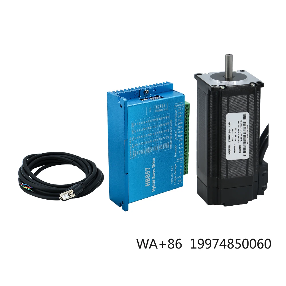 23 Closed Loop Stepper Motor 2Nm 2.5Nm 3Nm D=8mm 23 Hybrid Stepper Servo Motor With Drive HBS57H HBS57 SL57D CNC
23 Closed Loop Stepper Motor 2Nm 2.5Nm 3Nm D=8mm 23 Hybrid Stepper Servo Motor With Drive HBS57H HBS57 SL57D CNC