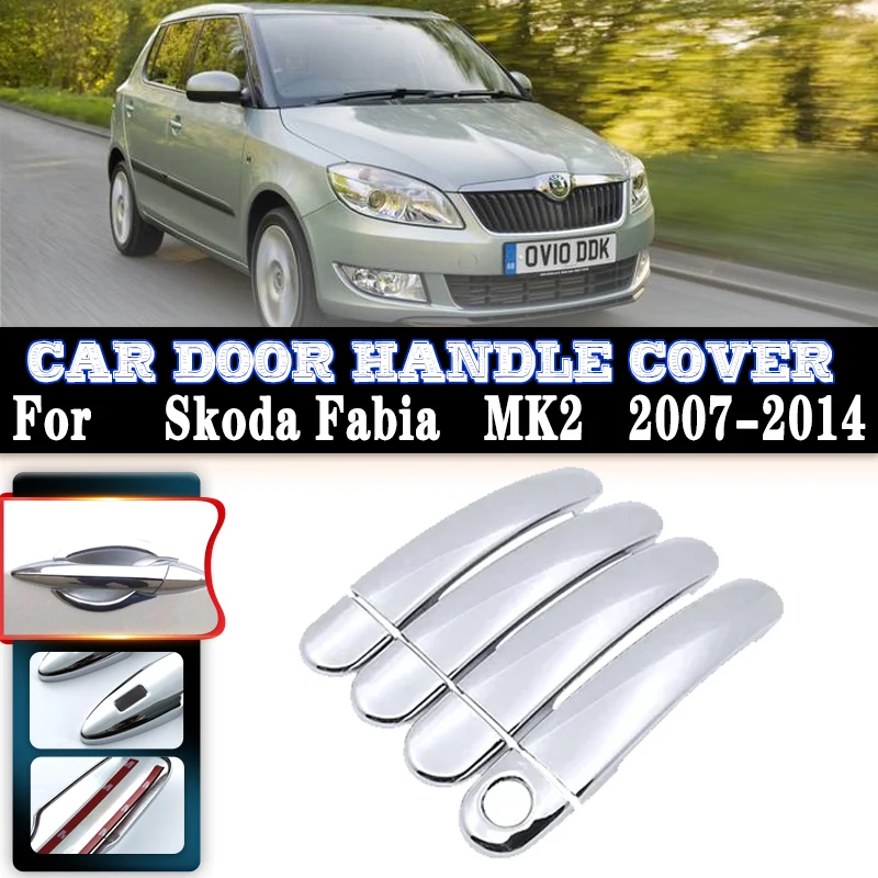 Автомобильные дверные ручки для Skoda Fabia Mk2 5J MG 2007 ~ 2014, антикоррозийные Чехлы, внешний защитный Декор от царапин, роскошные автомобильные аксессуары
Автомобильные дверные ручки для Skoda Fabia Mk2 5J MG 2007 ~ 2014, антикоррозийные Чехлы, внешний защитный Декор от царапин, роскошные автомобильные аксессуары