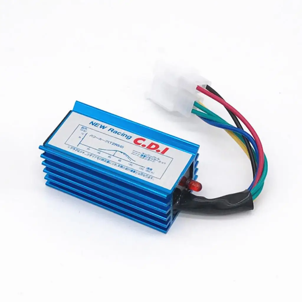 6 Pins AC Racing CDI Ignition Module Aluminum Replacement High Output for Honda CG125 CG150 CG200 CG250
6 Pins AC Racing CDI Ignition Module Aluminum Replacement High Output for Honda CG125 CG150 CG200 CG250