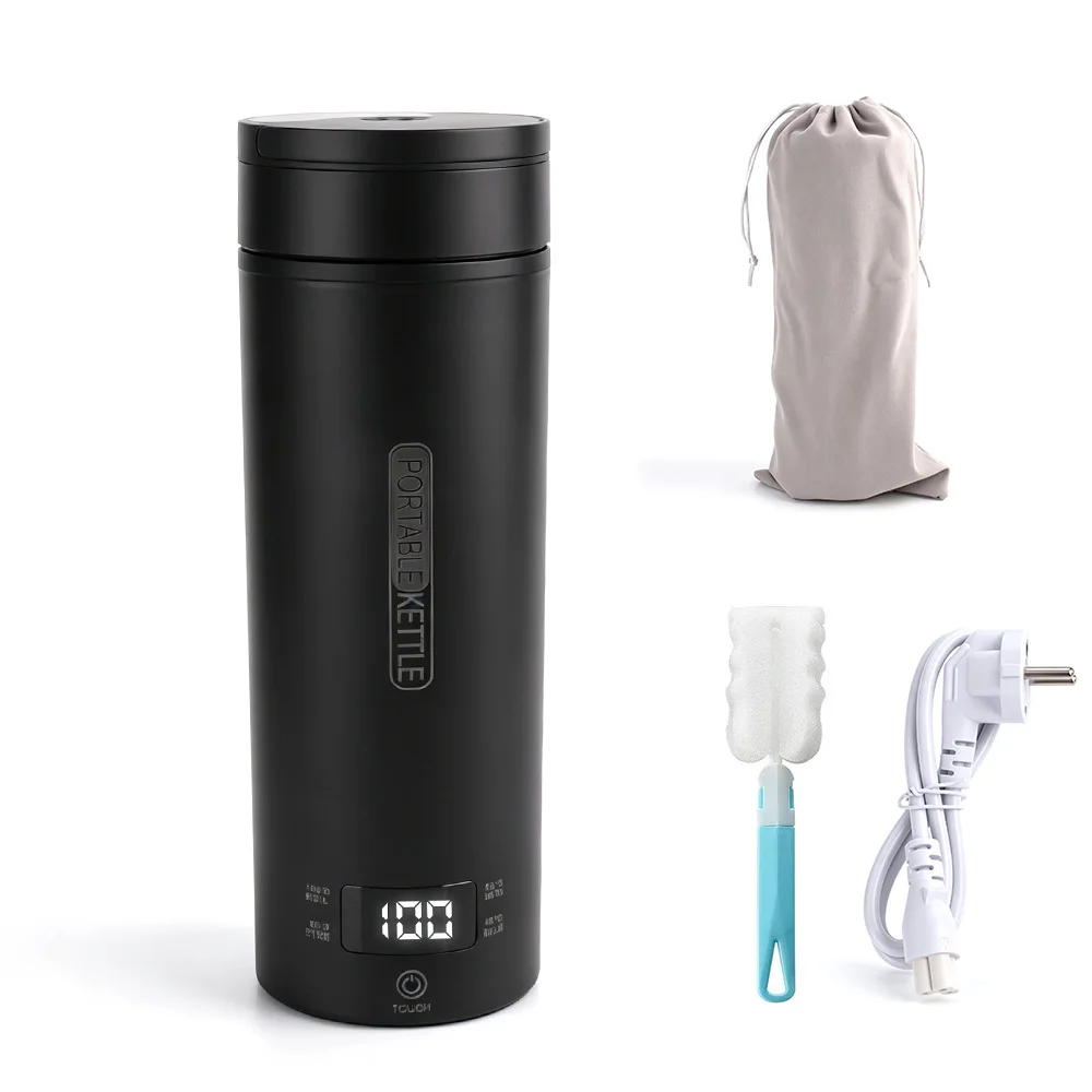 Portable Electric Kettle Bottle 500ML Heating Cup Stainless Steel Touch Screen Digital Display Water Warmer Bottle Thermos Cup
Portable Electric Kettle Bottle 500ML Heating Cup Stainless Steel Touch Screen Digital Display Water Warmer Bottle Thermos Cup