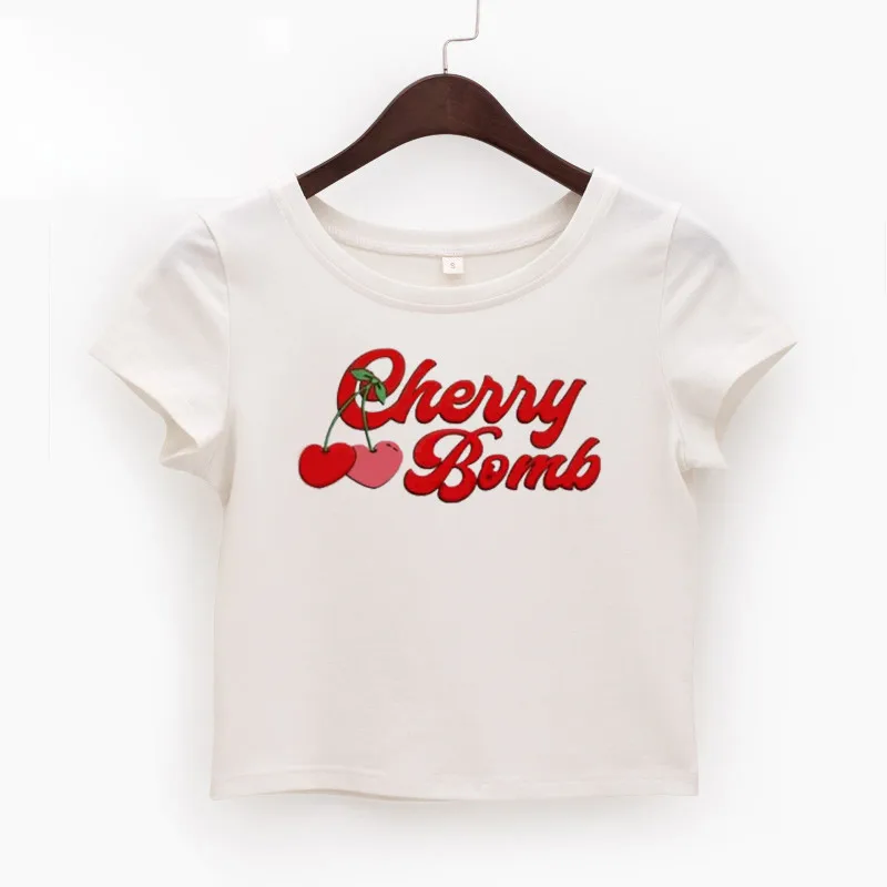 Print Gothic Crop Tops Streetwear Aesthetic Baby Tee Vintage Women Casual Short Sleeve T-Shirts Y2k Tops
Print Gothic Crop Tops Streetwear Aesthetic Baby Tee Vintage Women Casual Short Sleeve T-Shirts Y2k Tops