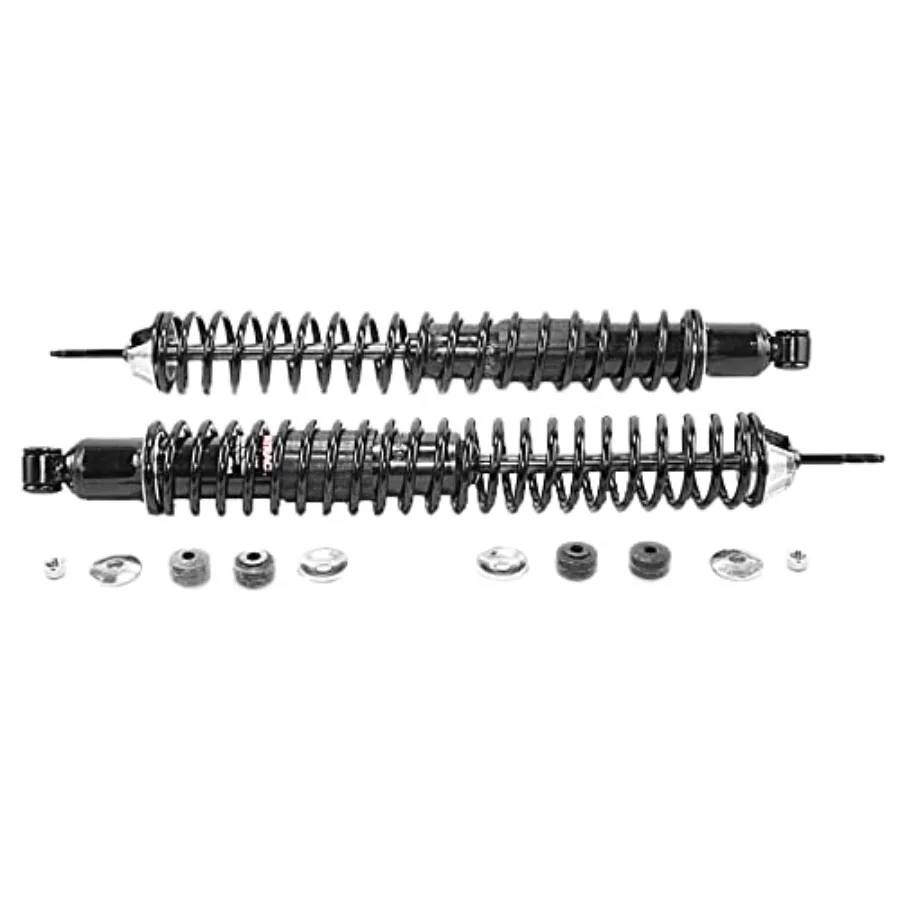 Load Adjusting 58628 Suspension Shock Absorber and Coil Spring Assembly Pack of 2 for F-150 Steel Black Heavy Duty Perf
Load Adjusting 58628 Suspension Shock Absorber and Coil Spring Assembly Pack of 2 for F-150 Steel Black Heavy Duty Perf