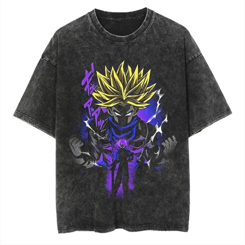 Hip Hop Streetwear Japan Anime Dragon Ball Print Oversized T-Shirt Men Washed Vintage Black Tshirt Summer Casual Cotton T Shirt
Hip Hop Streetwear Japan Anime Dragon Ball Print Oversized T-Shirt Men Washed Vintage Black Tshirt Summer Casual Cotton T Shirt