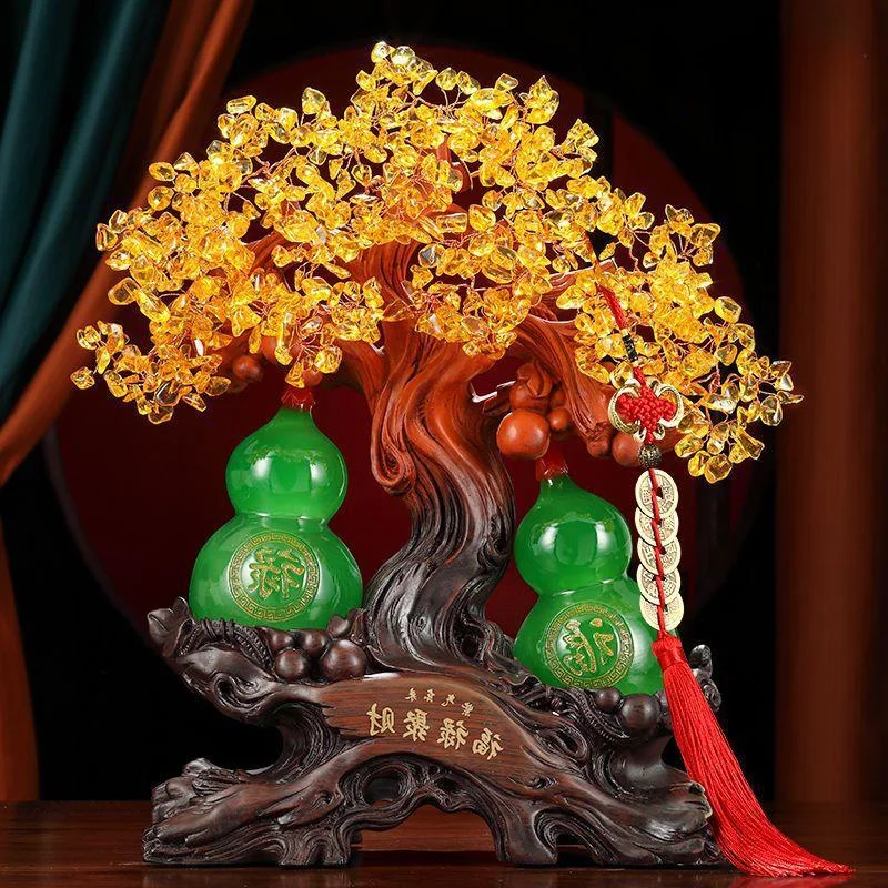 Attracting Wealth and Richness Tree Yellow Crystal Gourd Living Room Decoration and Opening Gifts
Attracting Wealth and Richness Tree Yellow Crystal Gourd Living Room Decoration and Opening Gifts