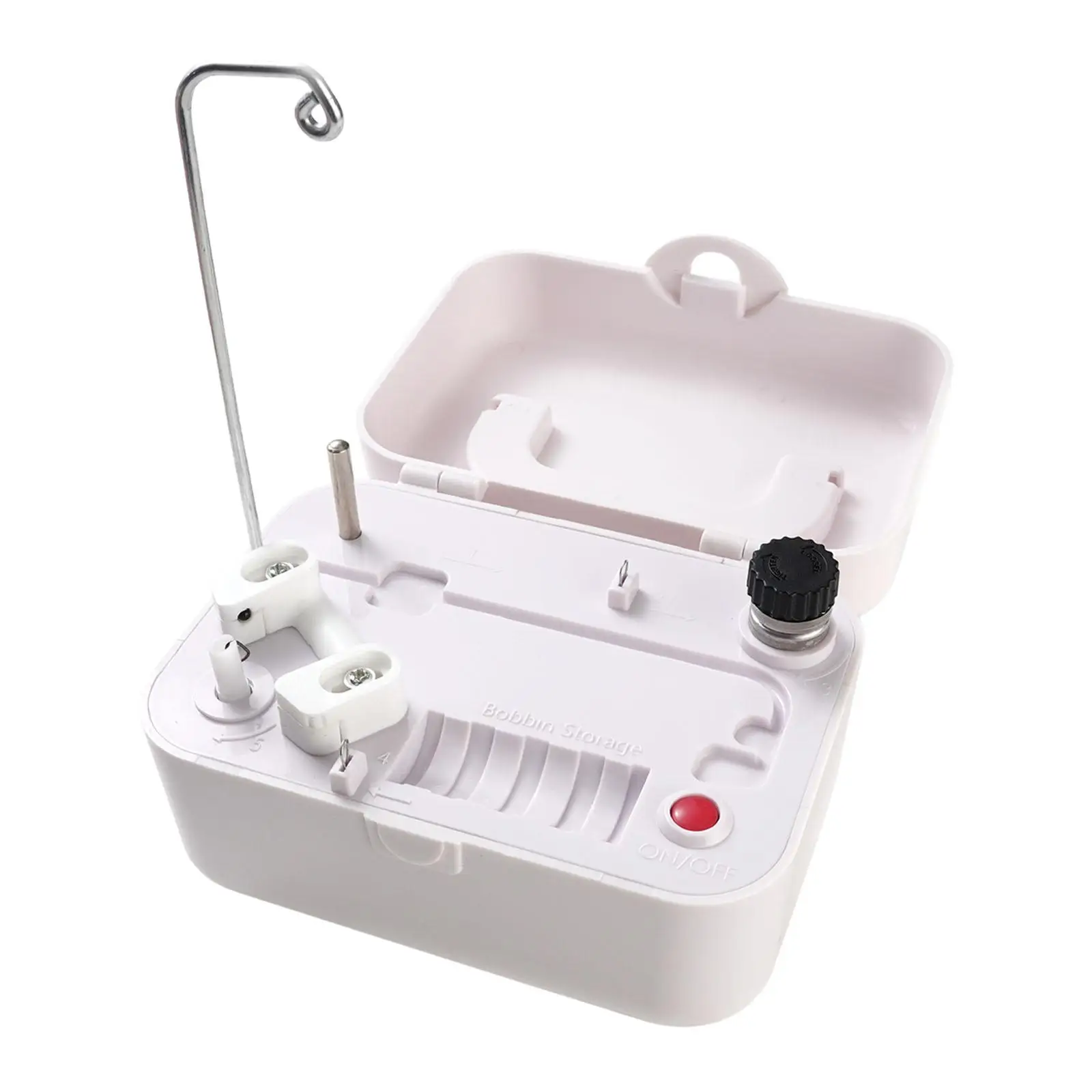 Electrical Bobbin Winder Portable Automatic Bobbin Winder Machine for Embroidery DIY Tool Kits Sewing Yarn Storage Thread Ball
Electrical Bobbin Winder Portable Automatic Bobbin Winder Machine for Embroidery DIY Tool Kits Sewing Yarn Storage Thread Ball