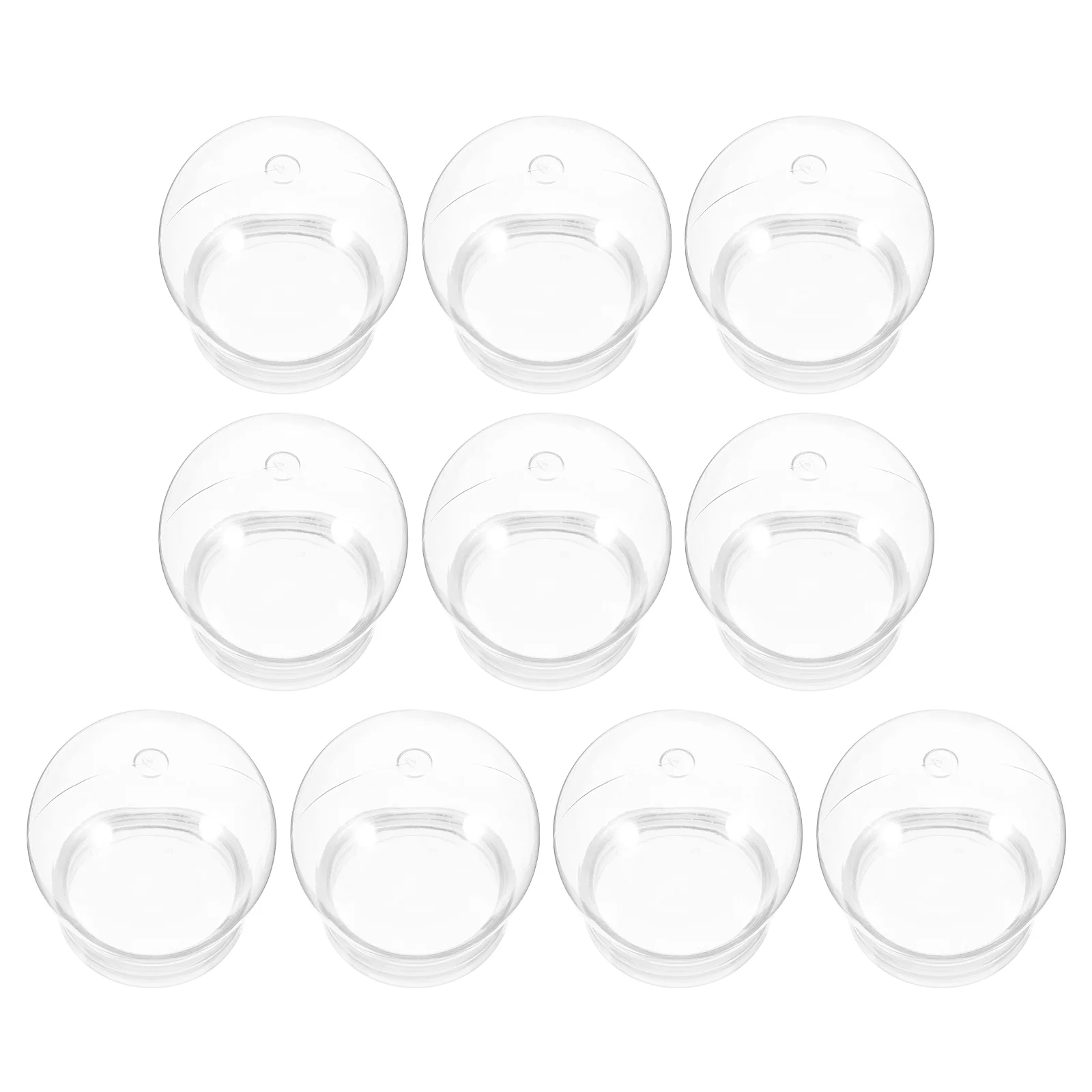 10 Pcs Christmas Snow Globe DIY Globes Photo Ornaments Gadgets Crafts Making Water Plastic Xmas Ball Shape
10 Pcs Christmas Snow Globe DIY Globes Photo Ornaments Gadgets Crafts Making Water Plastic Xmas Ball Shape