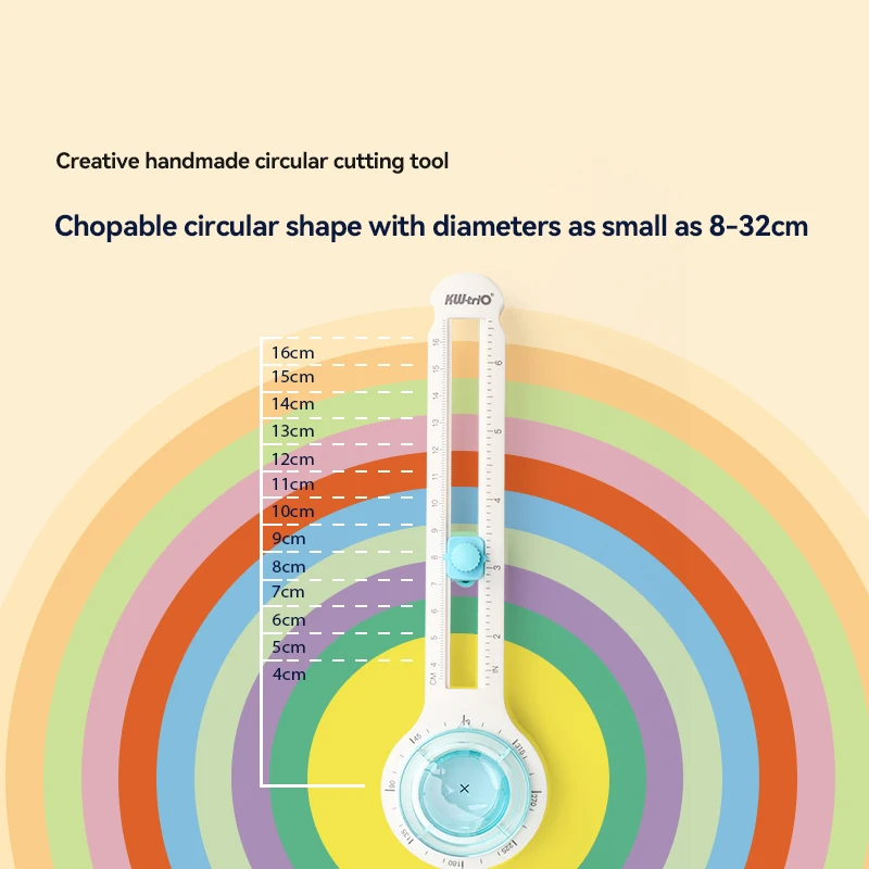 2-20cm/8-32cm Circle Paper Cutter Multifunctional Craft Cutting Tools Paper Scrapbooking Cards Cutters For Home Study Offices
2-20cm/8-32cm Circle Paper Cutter Multifunctional Craft Cutting Tools Paper Scrapbooking Cards Cutters For Home Study Offices