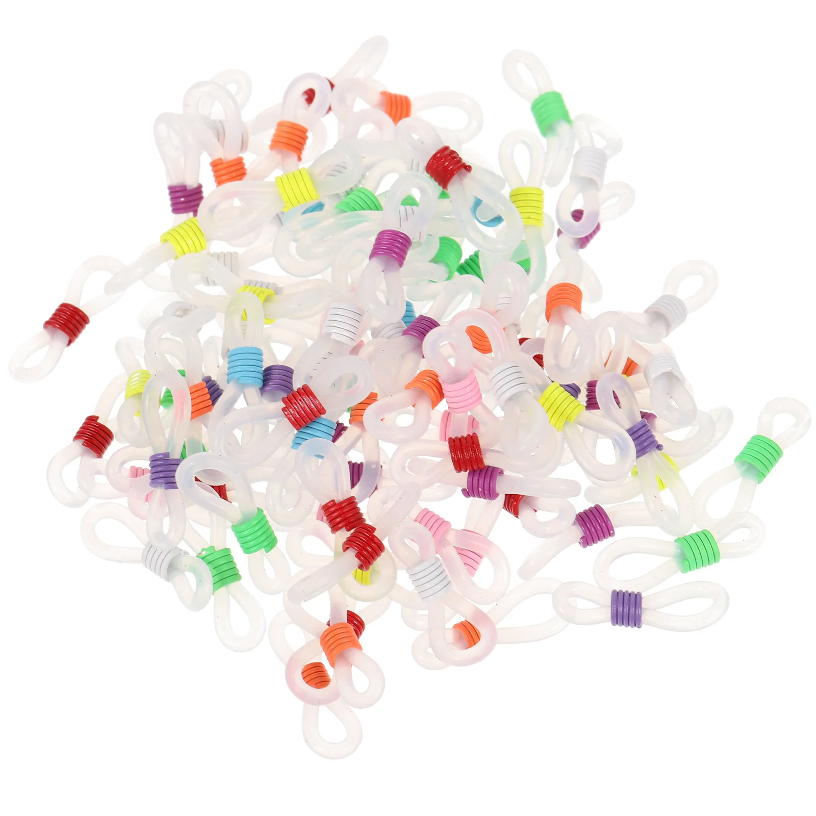 100Pcs Eyeglasses Chain End Rubber Connectors Anti Lost Buckle for Glasses Sunglasses Mask Strap Accessories Eyeglass Chain Ends
100Pcs Eyeglasses Chain End Rubber Connectors Anti Lost Buckle for Glasses Sunglasses Mask Strap Accessories Eyeglass Chain Ends