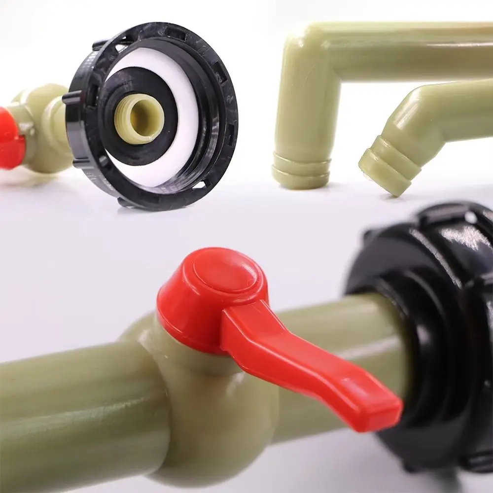 S60x6 Coarse Thread IBC Water Tank Adapter 1/2'' 3/4'' 1" Durable Hose Switch Faucets Quick Connect Hose Faucet Connector
S60x6 Coarse Thread IBC Water Tank Adapter 1/2'' 3/4'' 1" Durable Hose Switch Faucets Quick Connect Hose Faucet Connector