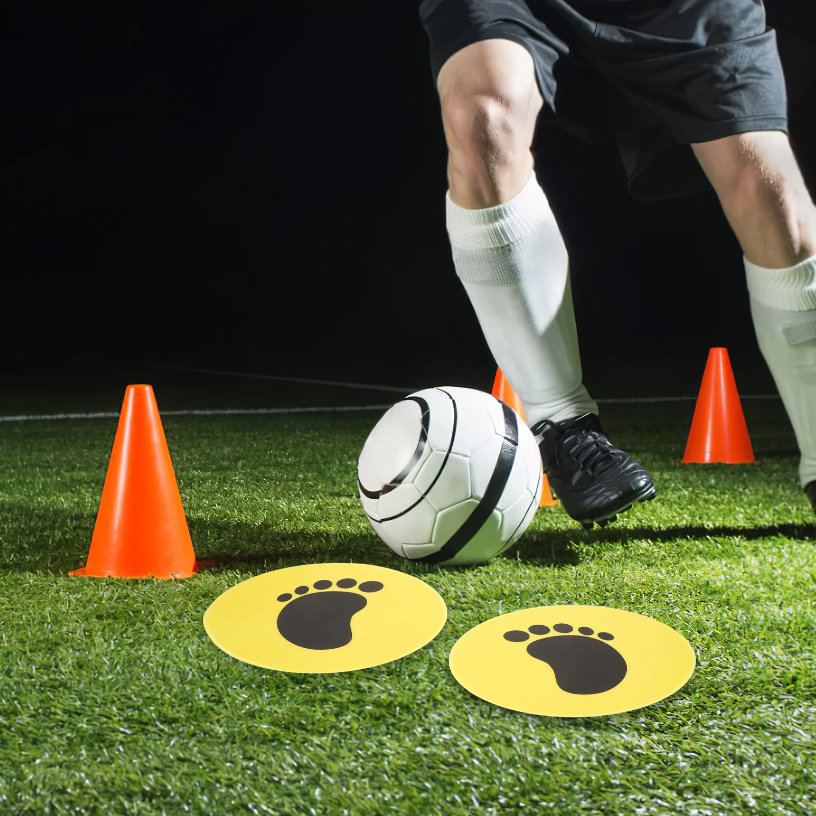 2Pcs PVC Nonslip Training Floor Pad Durable Football Soccer Markers Party Events Supplies Football Training Equipment
2Pcs PVC Nonslip Training Floor Pad Durable Football Soccer Markers Party Events Supplies Football Training Equipment