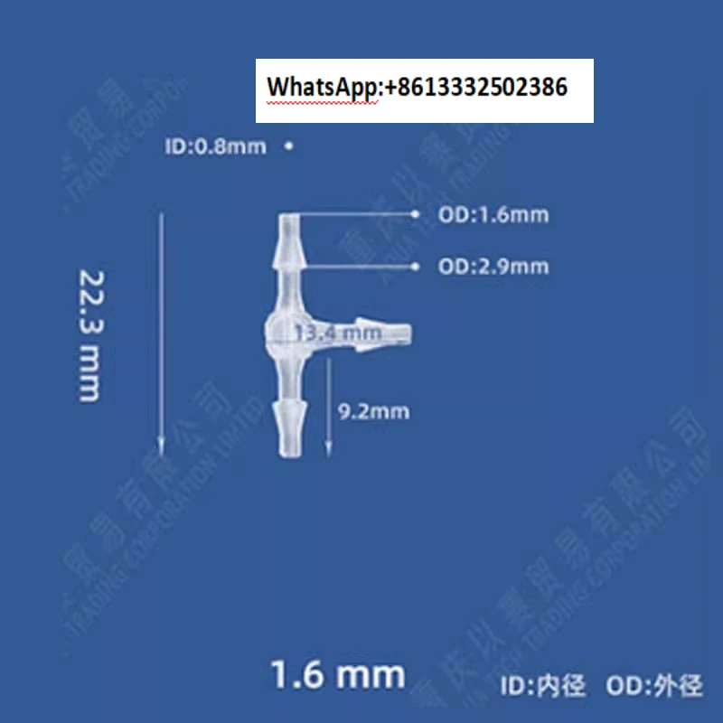 50 шт. пластиковый тройник, шланг Т-образного типа, равный диаметр, полиэтиленовый шунт для водопроводной трубы
50 шт. пластиковый тройник, шланг Т-образного типа, равный диаметр, полиэтиленовый шунт для водопроводной трубы