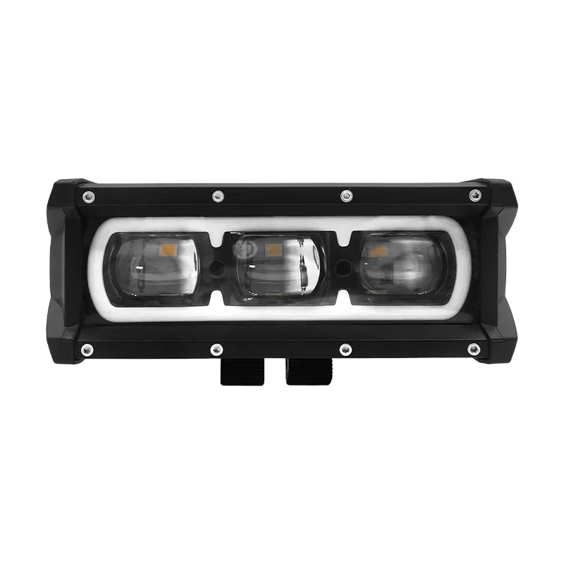 Single row led car spotlight RT straight light with aperture lens long middle net light LED roof off-road modification light
Single row led car spotlight RT straight light with aperture lens long middle net light LED roof off-road modification light