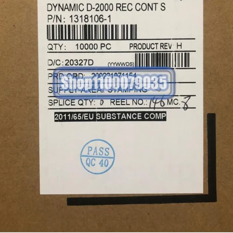 100 шт./лот 100% новый и оригинальный 1318106-1 для 24-28AWG
100 шт./лот 100% новый и оригинальный 1318106-1 для 24-28AWG