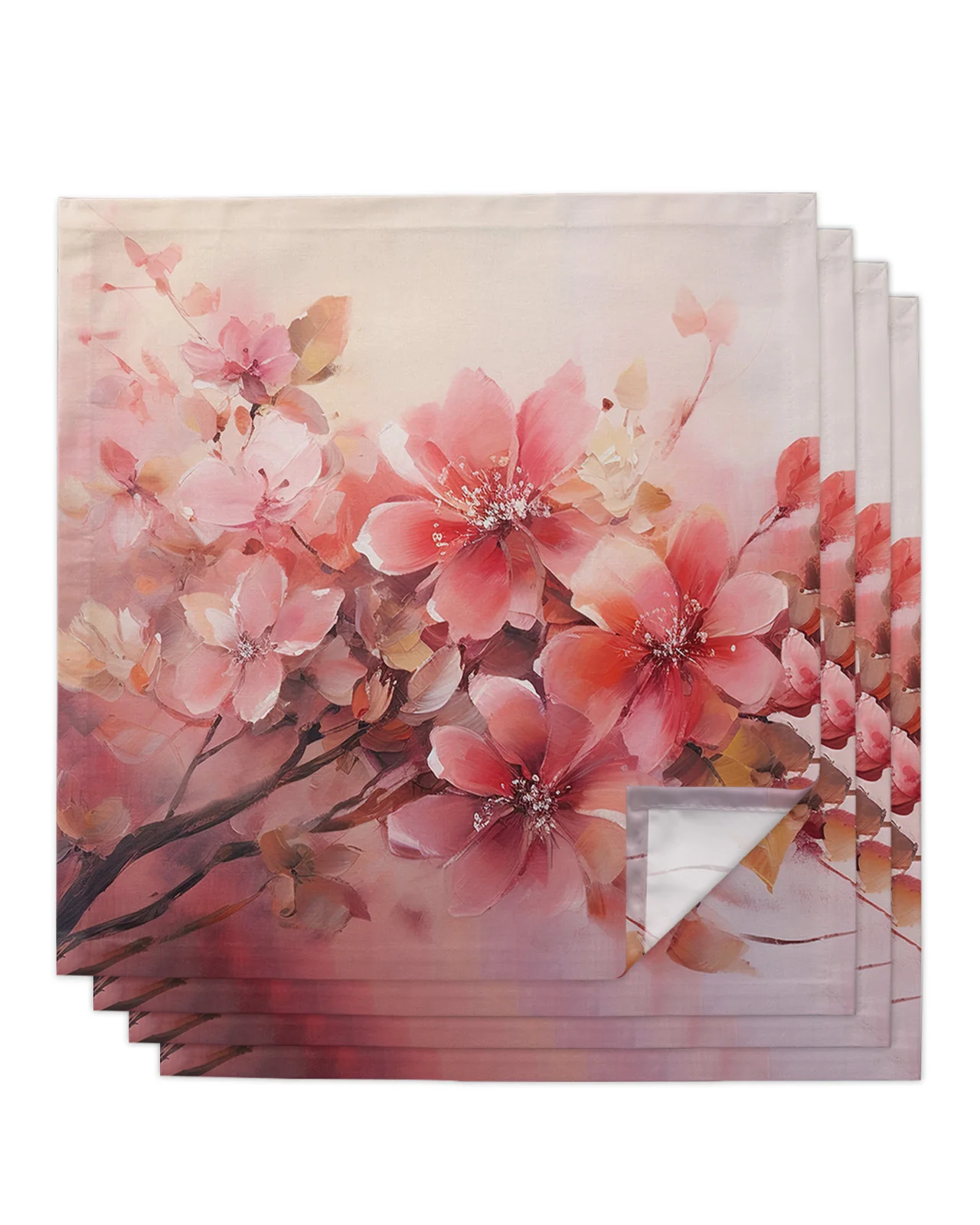 4pcs Flowers Leaves Watercolor Table Napkins Cloth Set Kitchen Dinner Tea Towels Table Mat Wedding Decor Napkins
4pcs Flowers Leaves Watercolor Table Napkins Cloth Set Kitchen Dinner Tea Towels Table Mat Wedding Decor Napkins