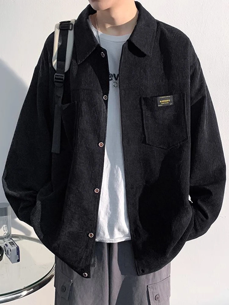 Мужская вельветовая куртка Bla с длинным рукавом, осенне-зимняя, повседневная, в американском стиле, модная, Haome Thi, верхняя одежда
Мужская вельветовая куртка Bla с длинным рукавом, осенне-зимняя, повседневная, в американском стиле, модная, Haome Thi, верхняя одежда