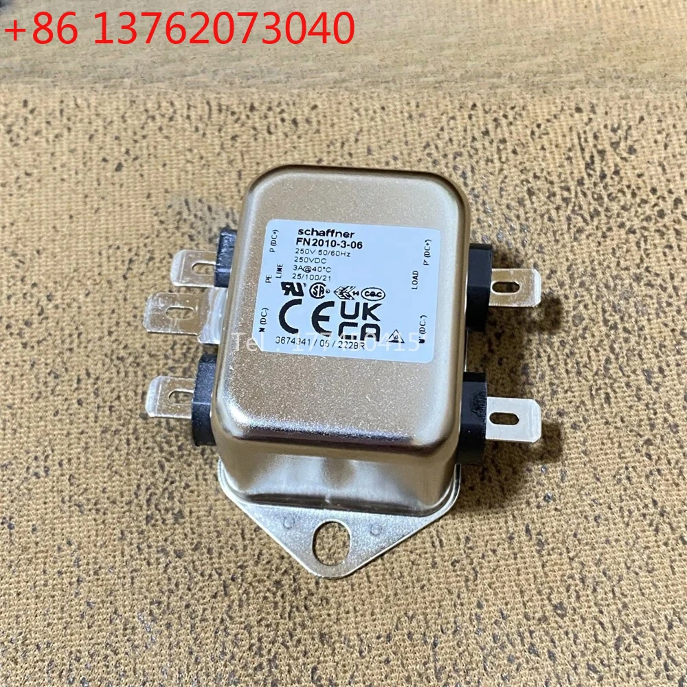 FN2010-3-06 Power Filter 3A 250VAC DC 50/60Hz Authentic
FN2010-3-06 Power Filter 3A 250VAC DC 50/60Hz Authentic