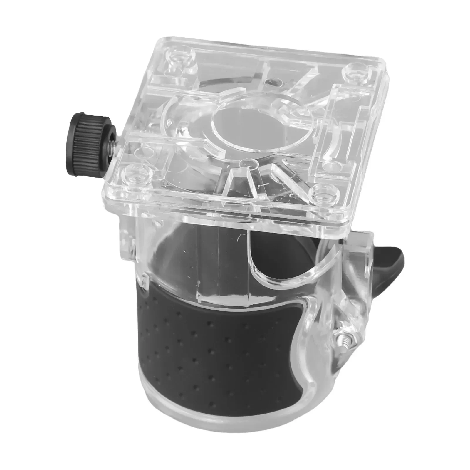 Tool Router Base 95*83*106mm Accessories Plastic Protection Cover Replacement Transparent/Black Trimmer Router Base
Tool Router Base 95*83*106mm Accessories Plastic Protection Cover Replacement Transparent/Black Trimmer Router Base