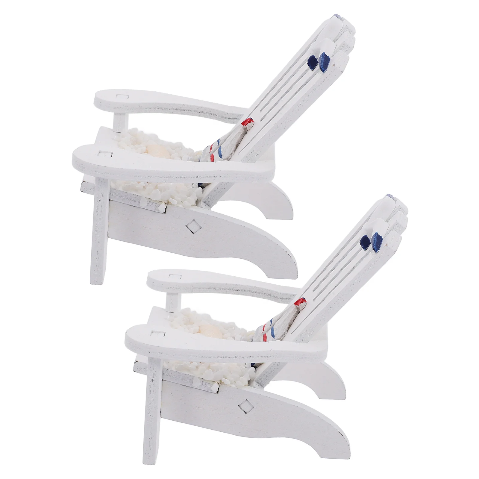 2 Pcs Chairs Mediterranean Mini Mini Beach Chair Chair Style Wooden Decor Bedroom nament Nautical Theme Furniture Toy
2 Pcs Chairs Mediterranean Mini Mini Beach Chair Chair Style Wooden Decor Bedroom nament Nautical Theme Furniture Toy