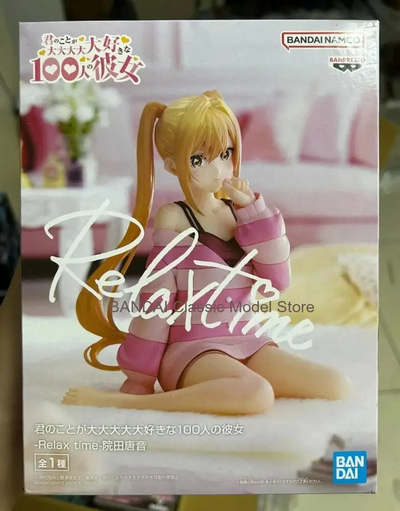 Bandai Original BANPRESTO Relax time Anime The 100 Girlfriends Who Really Love You Hanazono Hakari Inda Karane Figure Model Toys
Bandai Original BANPRESTO Relax time Anime The 100 Girlfriends Who Really Love You Hanazono Hakari Inda Karane Figure Model Toys