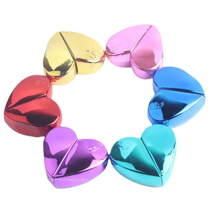 25ml Heart Shaped Refillable Spray Perfume Bottle Thick Glass Pump Woman Parfum Atomizer Travel Empty Cosmetic Containers
25ml Heart Shaped Refillable Spray Perfume Bottle Thick Glass Pump Woman Parfum Atomizer Travel Empty Cosmetic Containers