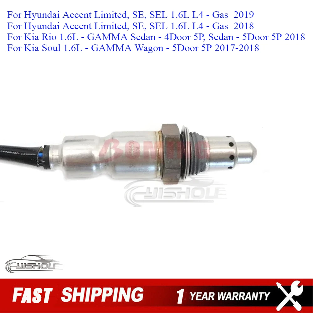 Car Lambda O2 Oxygen Front Air Fuel Ratio Sensor 39210-2B500 Fit For Hyundai Accent Rio Soul 1.6L 2017-2019 392102B500
Car Lambda O2 Oxygen Front Air Fuel Ratio Sensor 39210-2B500 Fit For Hyundai Accent Rio Soul 1.6L 2017-2019 392102B500