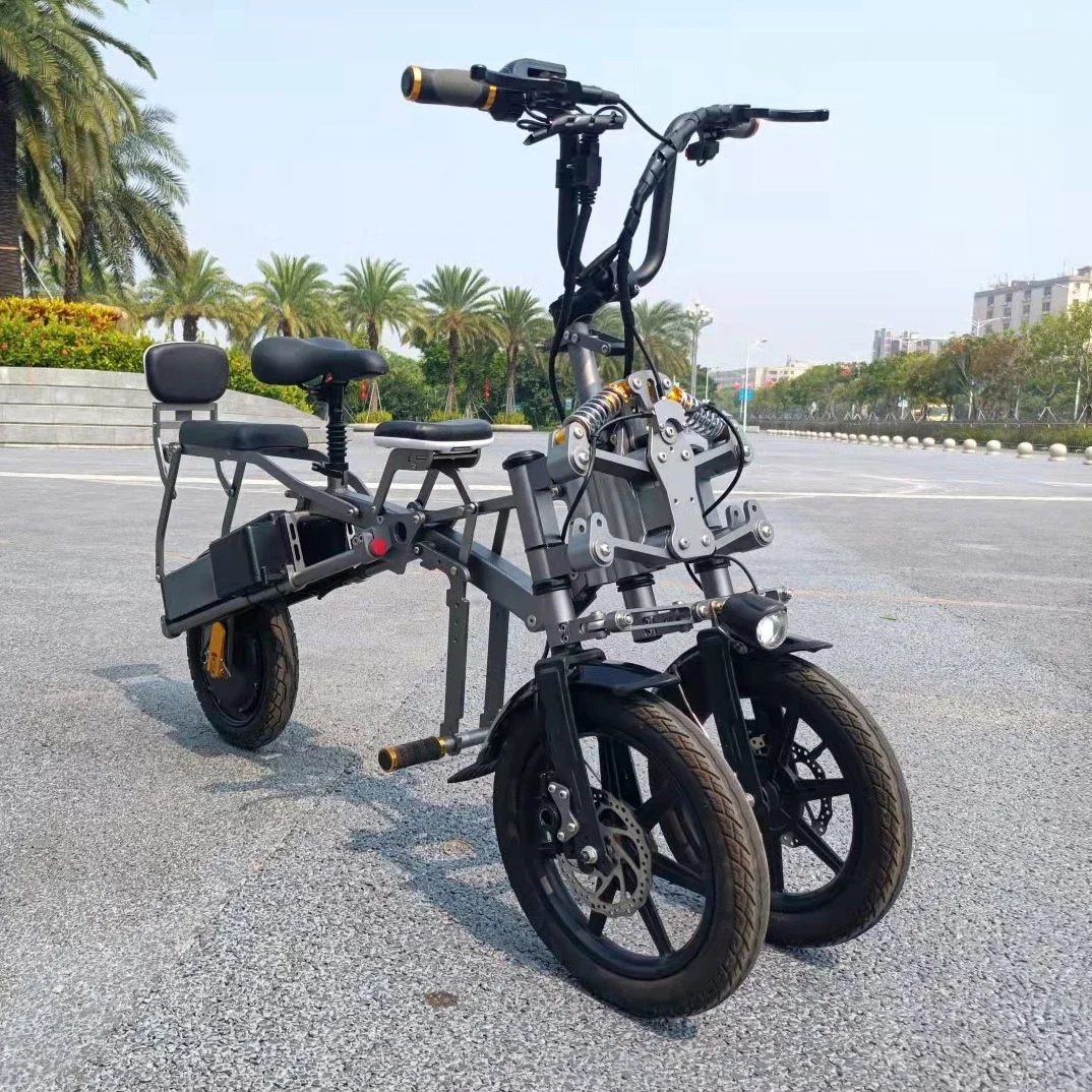 z for Upgraded 14'' electric tricycle 500W 48V dual battery folding bike 3 wheel scooters 2 seat tricycles
z for Upgraded 14'' electric tricycle 500W 48V dual battery folding bike 3 wheel scooters 2 seat tricycles