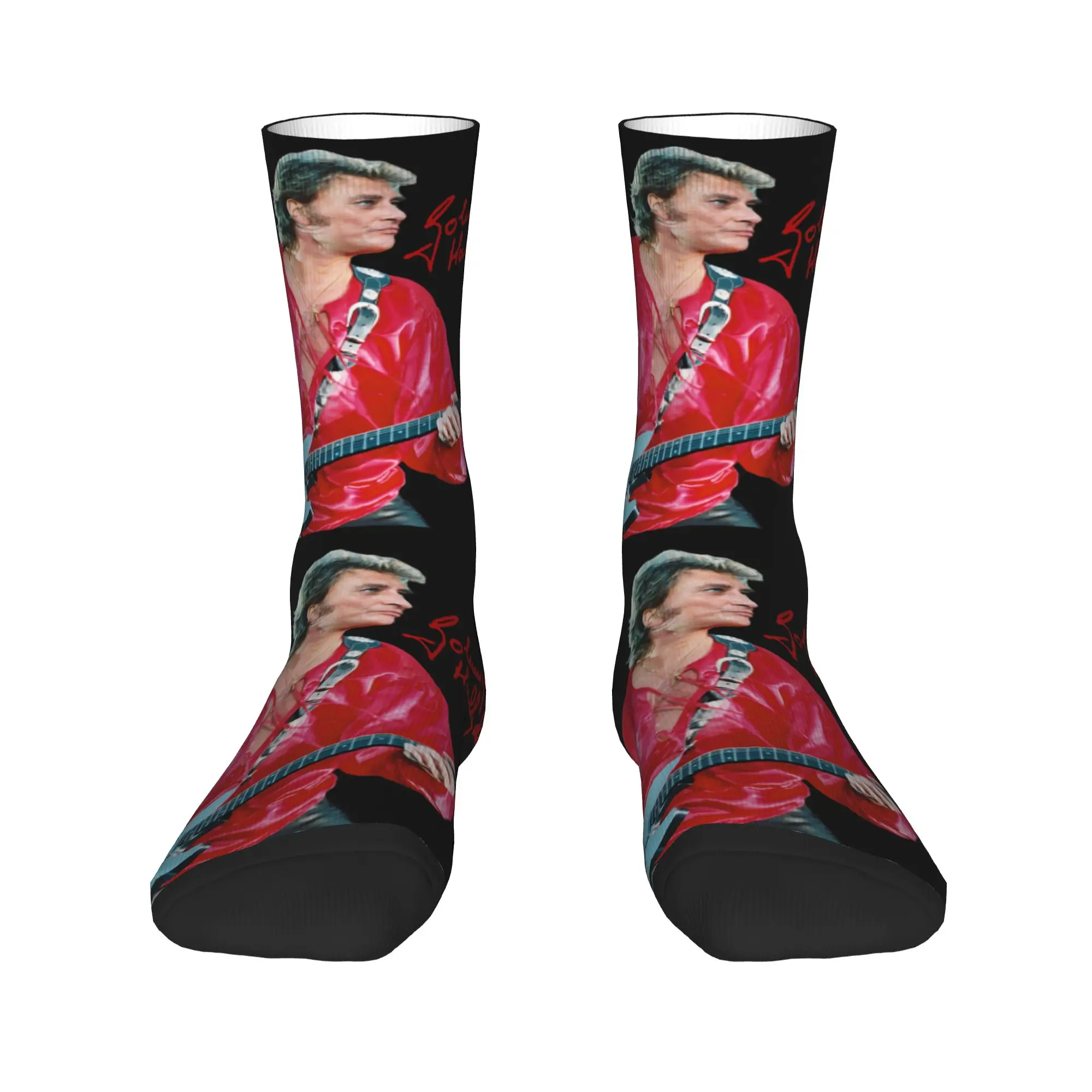 Johnny Hallyday French Singer Music Dress Socks Men Women Warm Fashion Novelty Crew Socks
Johnny Hallyday French Singer Music Dress Socks Men Women Warm Fashion Novelty Crew Socks