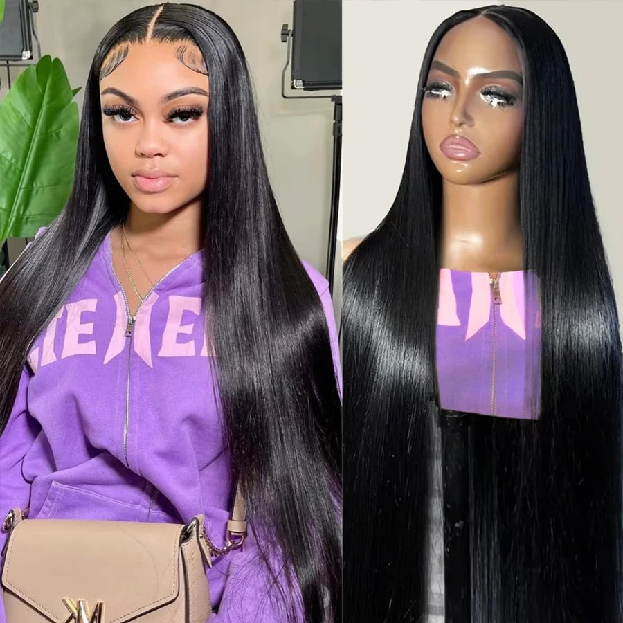 Straight Lace Front Human Hair Wigs For Woman 13x6 HD Lace Frontal Human Hair Wig 5x5 Glueless Closure Wigs on Clearance Sale
Straight Lace Front Human Hair Wigs For Woman 13x6 HD Lace Frontal Human Hair Wig 5x5 Glueless Closure Wigs on Clearance Sale