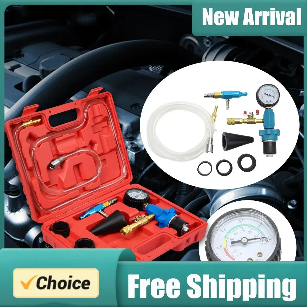 Cooling System Vacuum Purge Radiator Coolant Refilling Kit Auto Car Radiator Coolant Purging Tools Set for Car Van SUV Truck
Cooling System Vacuum Purge Radiator Coolant Refilling Kit Auto Car Radiator Coolant Purging Tools Set for Car Van SUV Truck