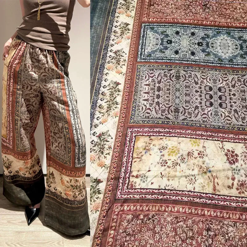 Retro Style Plant and Flower Printed Natural Linen Material Fabric For Women Summer Dress Blouse DIY Cloth Sewing Material
Retro Style Plant and Flower Printed Natural Linen Material Fabric For Women Summer Dress Blouse DIY Cloth Sewing Material