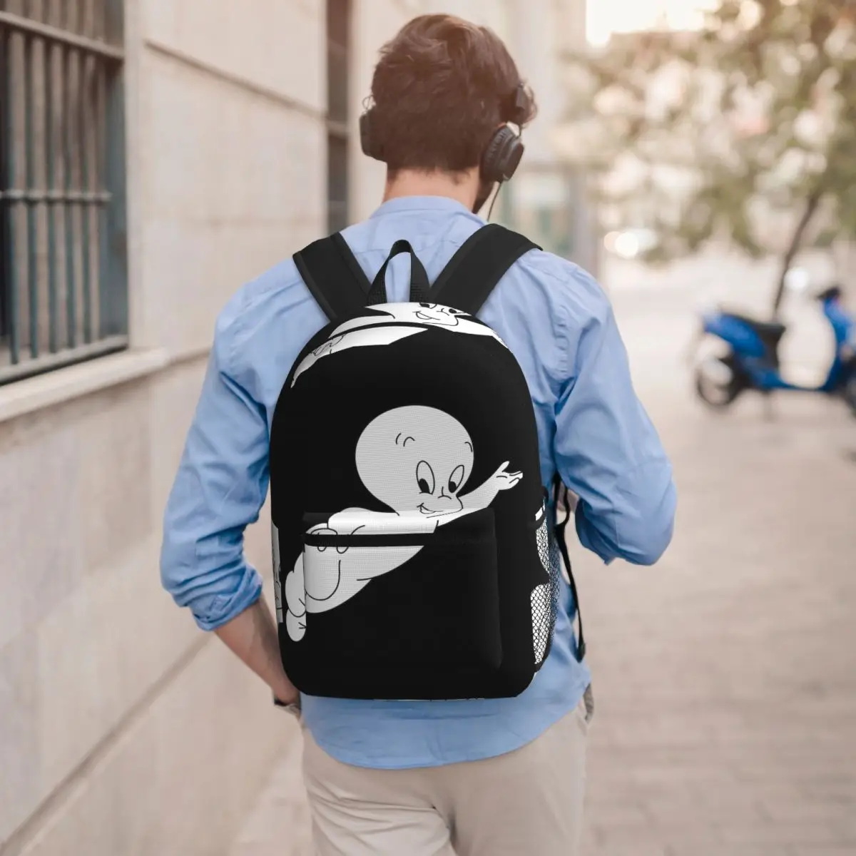 Casper The Friendly Ghost 90s Backpack Student BookBag Kids School Bag Laptop Shoulder Bags for Men Women
Casper The Friendly Ghost 90s Backpack Student BookBag Kids School Bag Laptop Shoulder Bags for Men Women